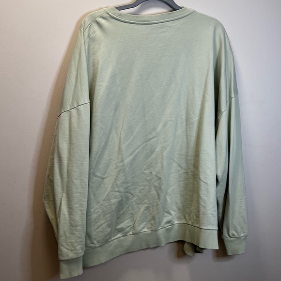 Oversized Mint Green Astrology Crewneck - Picture 4 of 5